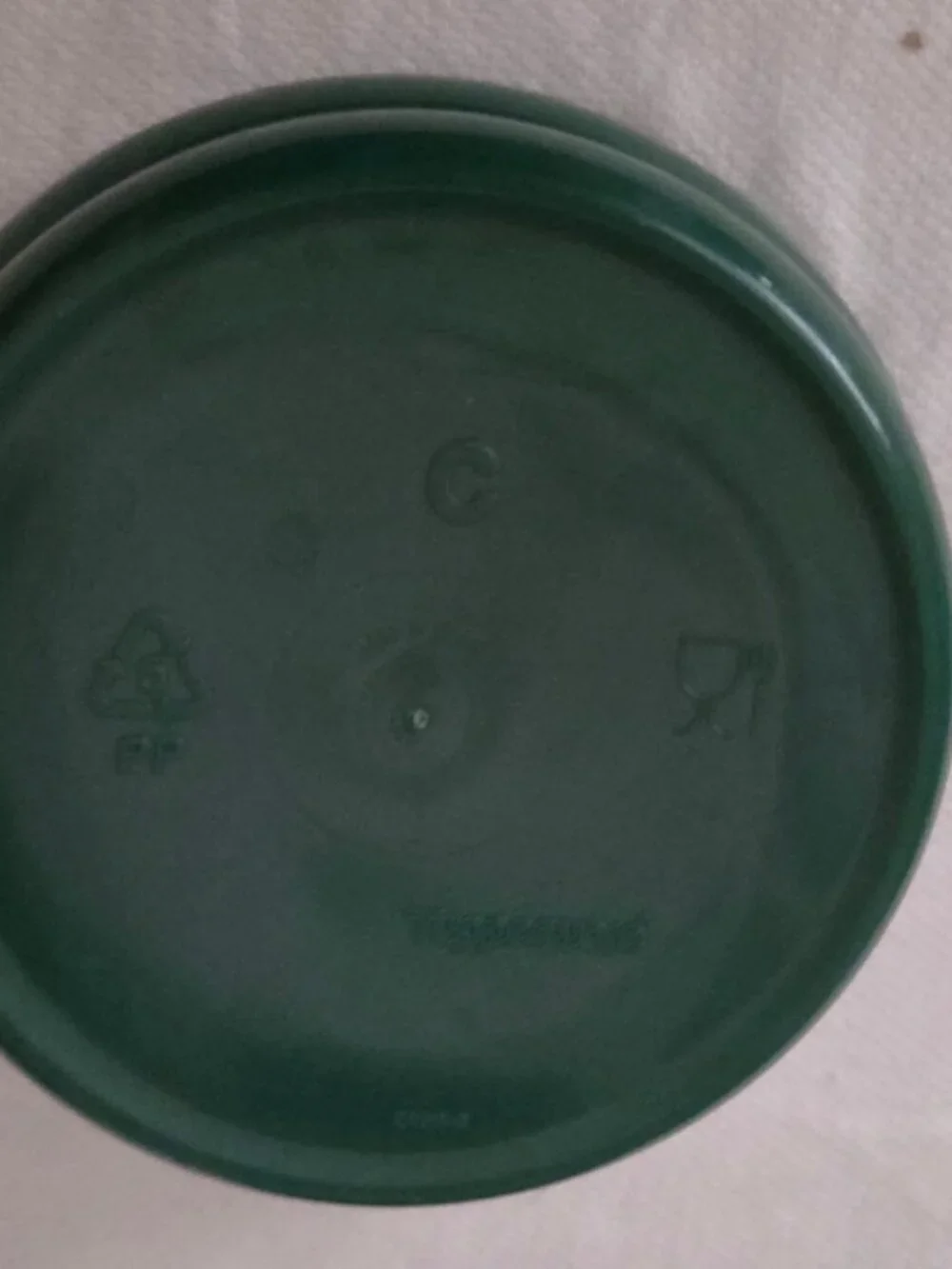 Set of 5 - Tupperware Cereal/Salad Bowls 2415 2415A Green - NO LIDS